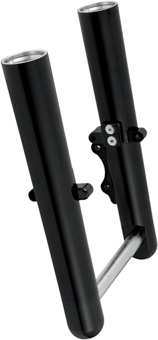 Arlen Ness Lower Fork Hot Legs Black Dual Disc for 2008-2013 Harley Touring FLHR