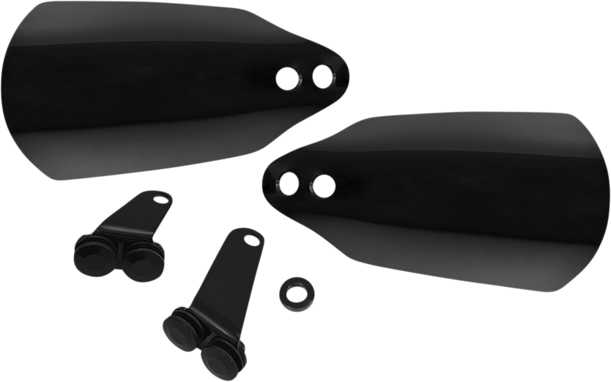 Memphis Shades Black Handlebar Hand Guards for 2009-22 Harley Sportster XLN XLX