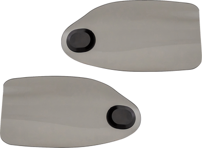 Klock Werks Flare Tinted Hand Guards fits 1982-2025 Harley Davidson Cable Clutch