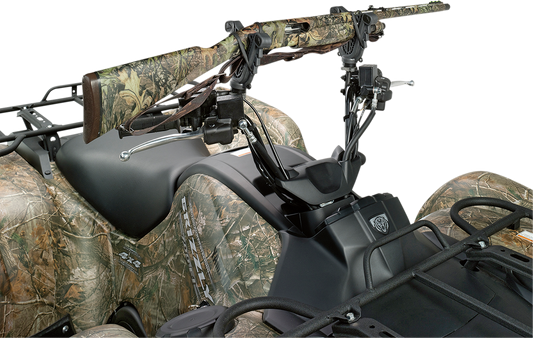Moose Utility V-Grip Universal Black Off-road Handlebar Single Hunting Gun Rack