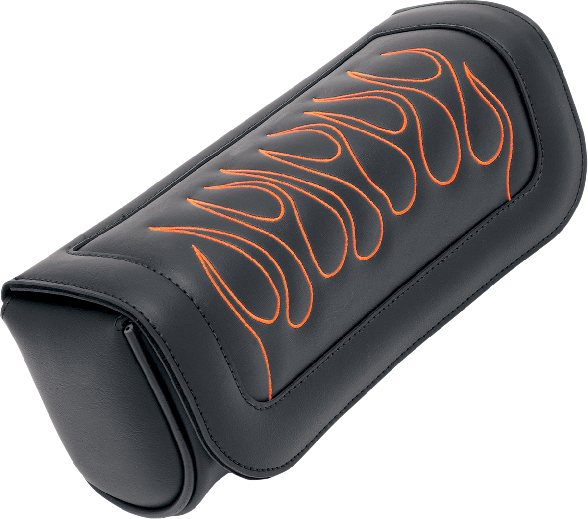 Saddlemen Orange Flame Highwaymen Tattoo Front Fork Tool Pouch Bag for Harley