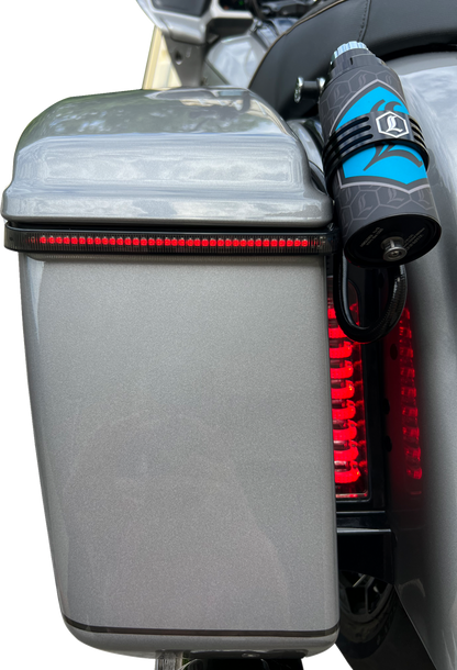 Custom Dynamics Low Profile LED Smoke Saddlebag Lights 2023-2025 Harley Touring