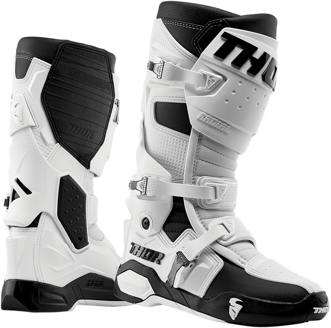 Thor Mens Pair Radial Off road Riding Dirt Bike Motocross MX Racing Boots