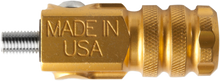 Alloy Art MX Gold Motorcycle Shifter Peg for Harley Davidson Made In USA