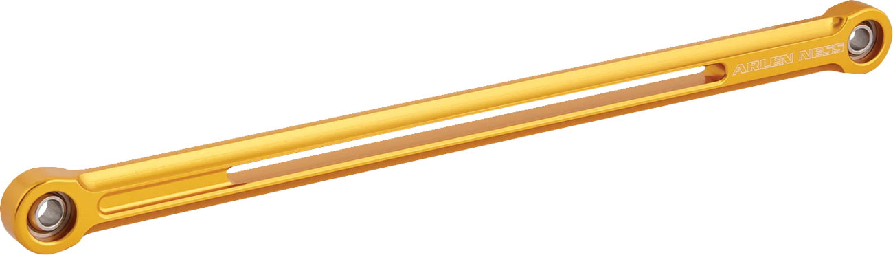 Arlen Ness Speedliner Gold 12" Shift Rod for 1984-2025 Harley Touring Softail