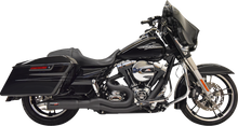 Bassani Road Rage II Black 2-1 Exhaust System for 1995-2006 Harley Touring 1F67B