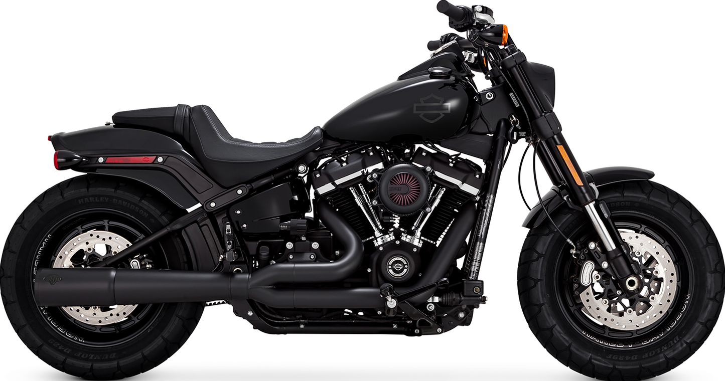Vance & Hines Black Pro Pipe Exhaust System 2017-2024 Harley Softail 47387