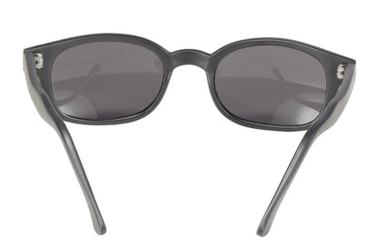 KD's Original 1 Pair Matte Frame Smoke Lens Old School Biker Sunglasses 20010