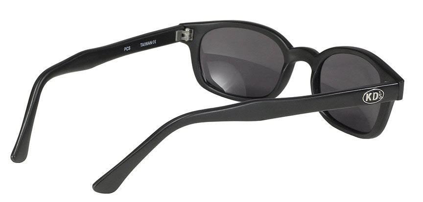 KD's Original 1 Pair Matte Frame Smoke Lens Old School Biker Sunglasses 20010