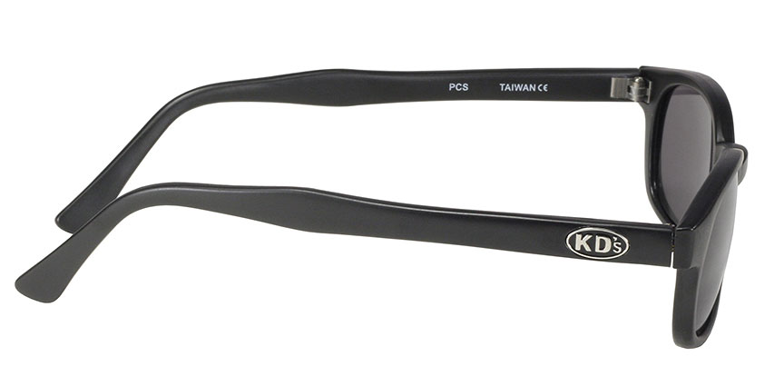 KD's Original 1 Pair Matte Frame Smoke Lens Old School Biker Sunglasses 20010