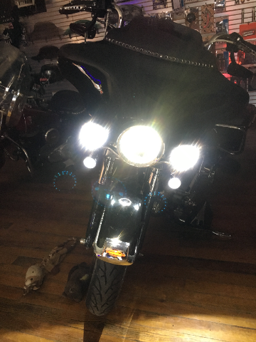 Custom Dynamics TruBeam 7" H4 LED Headlight for 1981-2025 Harley Touring Softail