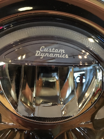 Custom Dynamics TruBeam 7" LED Headlight fits 1981-2025 Harley Touring Softail