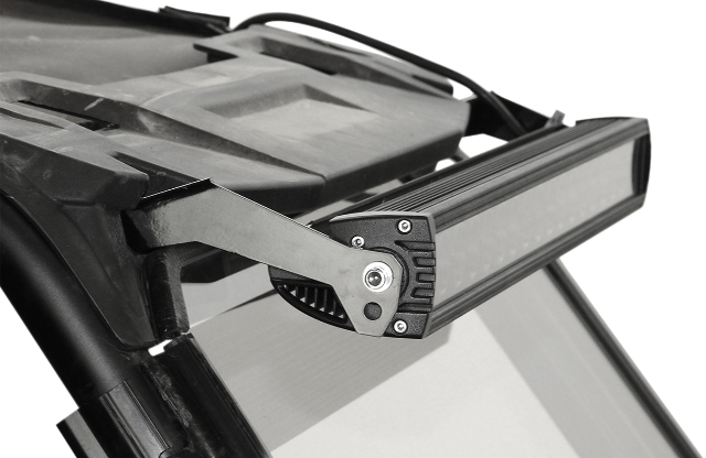 Seizmik Black 30" Side by Side UTV Lightbar Brackets for 14-15 Polaris RZR 1000
