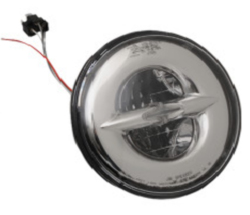 Drag Specialties Chrome 7" LED Headlight 1984-13 Harley Touring Street Road King