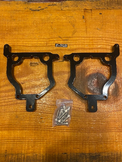 Custom Dynamics Shark Demon Headlight Amp Spacer for 2015-2024 Harley Road Glide