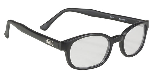 KD's Original 1 Pair Clear Lens Old School Biker Motorcycle Sunglasses 20015