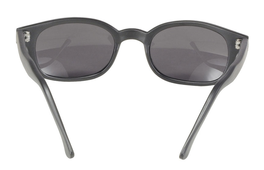 KD's 1 Pair Matte Black Polarized Gray Lens Old School Biker Sunglasses 20019