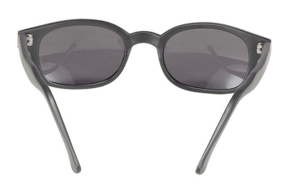 KD's 1 Pair Matte Black Polarized Gray Lens Old School Biker Sunglasses 20019