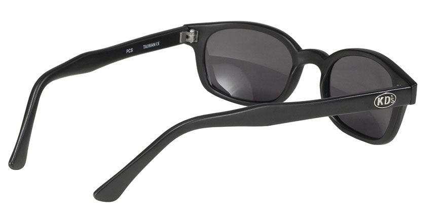 KD's 1 Pair Matte Black Polarized Gray Lens Old School Biker Sunglasses 20019