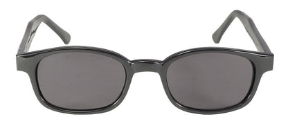 KD's Original 1 Pair  Flag Frame Smoke Lens Old School Biker Sunglasses 20050
