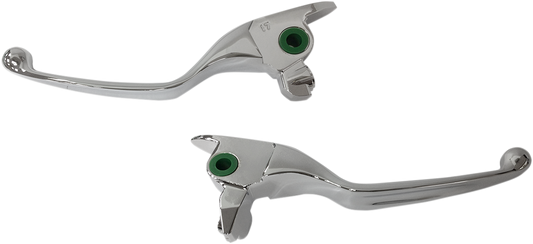 Drag Specialties Chrome Hydraulic Handlebar Lever Set 2017-2020 Harley Touring