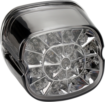 Drag Specialties Smoked Web LED Taillight 1999-2024 Harley Dyna Touring Softail