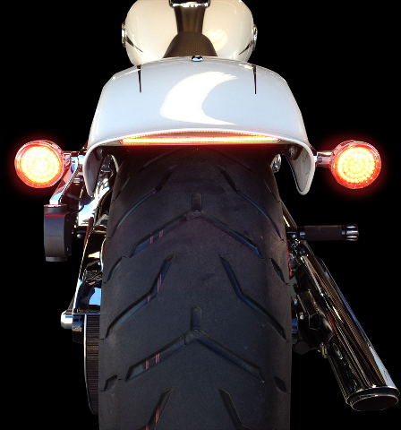 Custom Dynamics Chrome LED Tail Light Strip 2013-2024 Harley Breakout Models