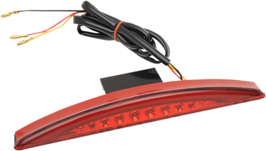 Drag Specialties Red Fender Tip Tail Light fits 13-17 Harley Davidson Breakout