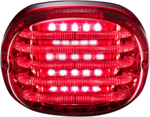 Custom Dynamics Probeam Red LED Squareback Taillight for 1988-24 Harley Davidson