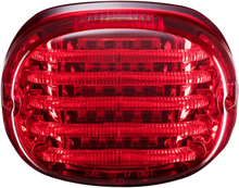 Custom Dynamics Probeam Red LED Squareback Taillight for 1988-24 Harley Davidson