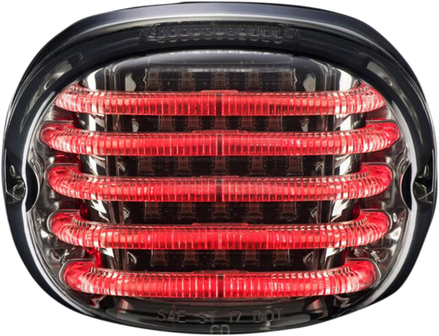 Custom Dynamics Probeam Red LED Smoked Lens Taillight 1988-2024 Harley Davidson