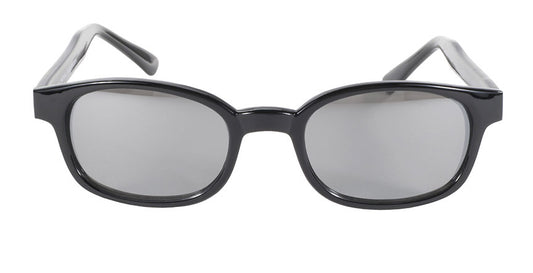 KD's Original 1 Pair Black Frame Silver Mirror Lens Biker Sunglasses 20110