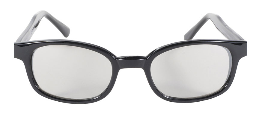 KD's Original 1 Pair Silver Mirror Lens Old School Biker Motorcycle Sunglasses