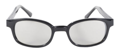 KD's Original 1 Pair Silver Mirror Lens Old School Biker Motorcycle Sunglasses