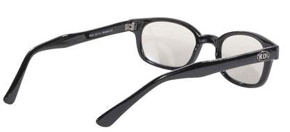 KD's Original 1 Pair Silver Mirror Lens Old School Biker Motorcycle Sunglasses