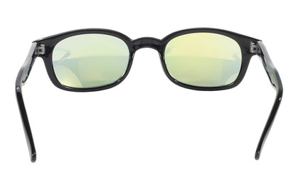 KD's Original 1 Pair Clear Colored Mirror Lens Old School Biker Sunglasses 20114