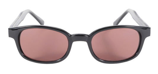 KD's Original 1 Pair Rose Lens Old School Biker Motorcycle Sunglasses 20120