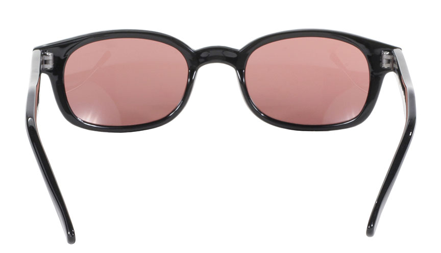 KD's Original 1 Pair Rose Lens Old School Biker Motorcycle Sunglasses 20120