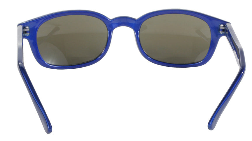 KD's Original 1 Pair Blue Ice Blue Mirror Lens Old School Biker Sunglasses 20122
