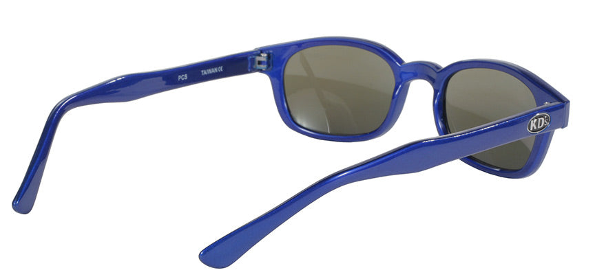 KD's Original 1 Pair Blue Ice Blue Mirror Lens Old School Biker Sunglasses 20122