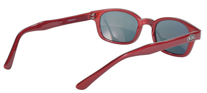KD's Original 1 Pair Metallic Red Mirror Lens Old School Biker Sunglasses 20124