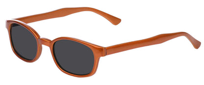 KD's Original 1 Pair Biker Motorcycle Orange Old School Biker Sunglasses 20128