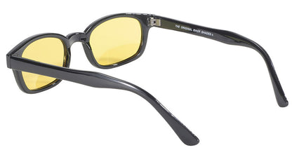 KD's Original 1 Pair Polarized Yellow Lens Old School Biker Sunglasses 20129