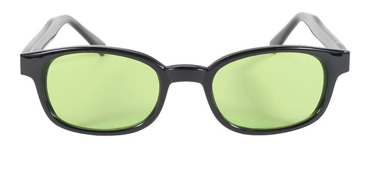 KD's 1 Pair Light Green Motorcycle Old School Biker Sunglasses 2016