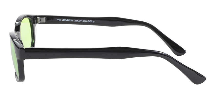 KD's 1 Pair Light Green Motorcycle Old School Biker Sunglasses 2016