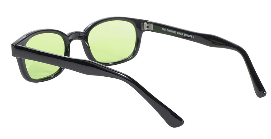 KD's 1 Pair Light Green Motorcycle Old School Biker Sunglasses 2016