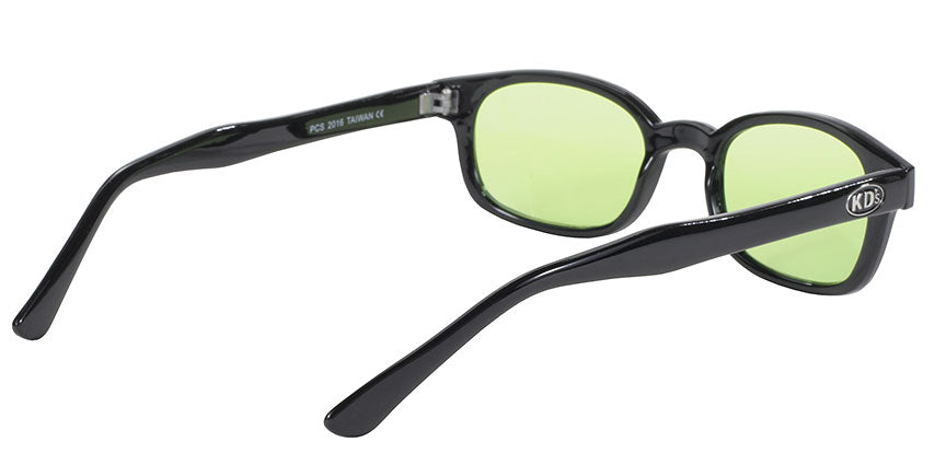 KD's 1 Pair Light Green Motorcycle Old School Biker Sunglasses 2016