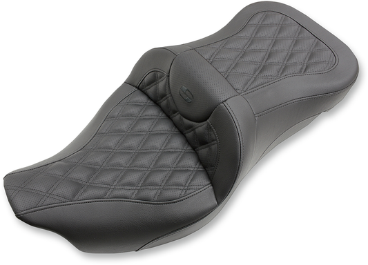 Saddlemen Road Sofa Extended Reach Seat for 2008-2024 Harley Touring FLHT FLHX
