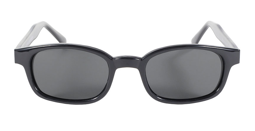 KD's 1 Pair Black Polarized Gray Lens Old School Biker Sunglasses 2019