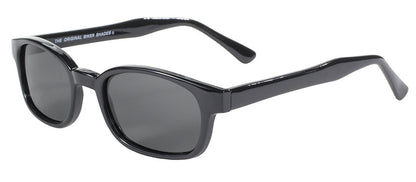 KD's 1 Pair Black Polarized Gray Lens Old School Biker Sunglasses 2019